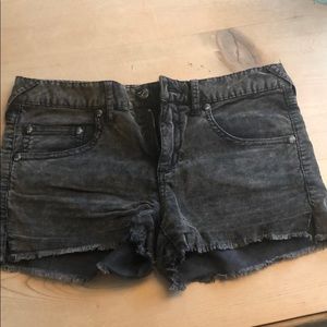 Free People corduroy shorts
